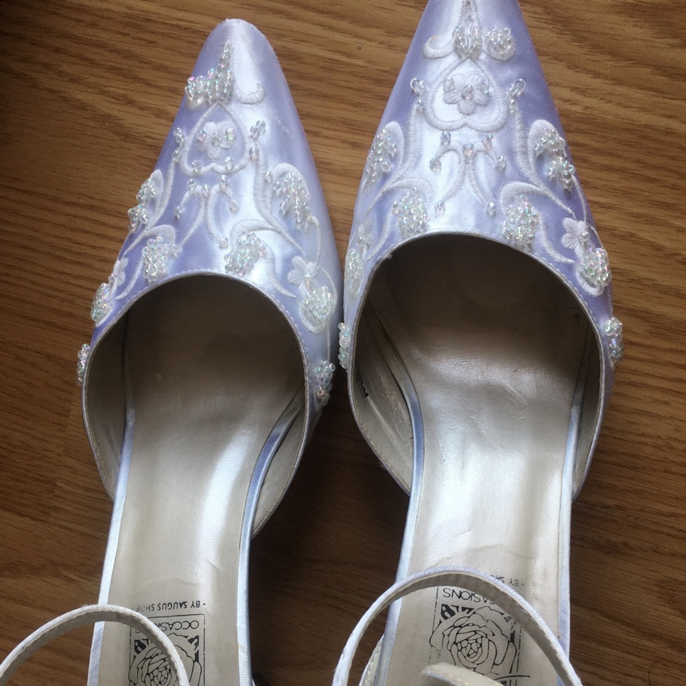 vintage bridal shoes